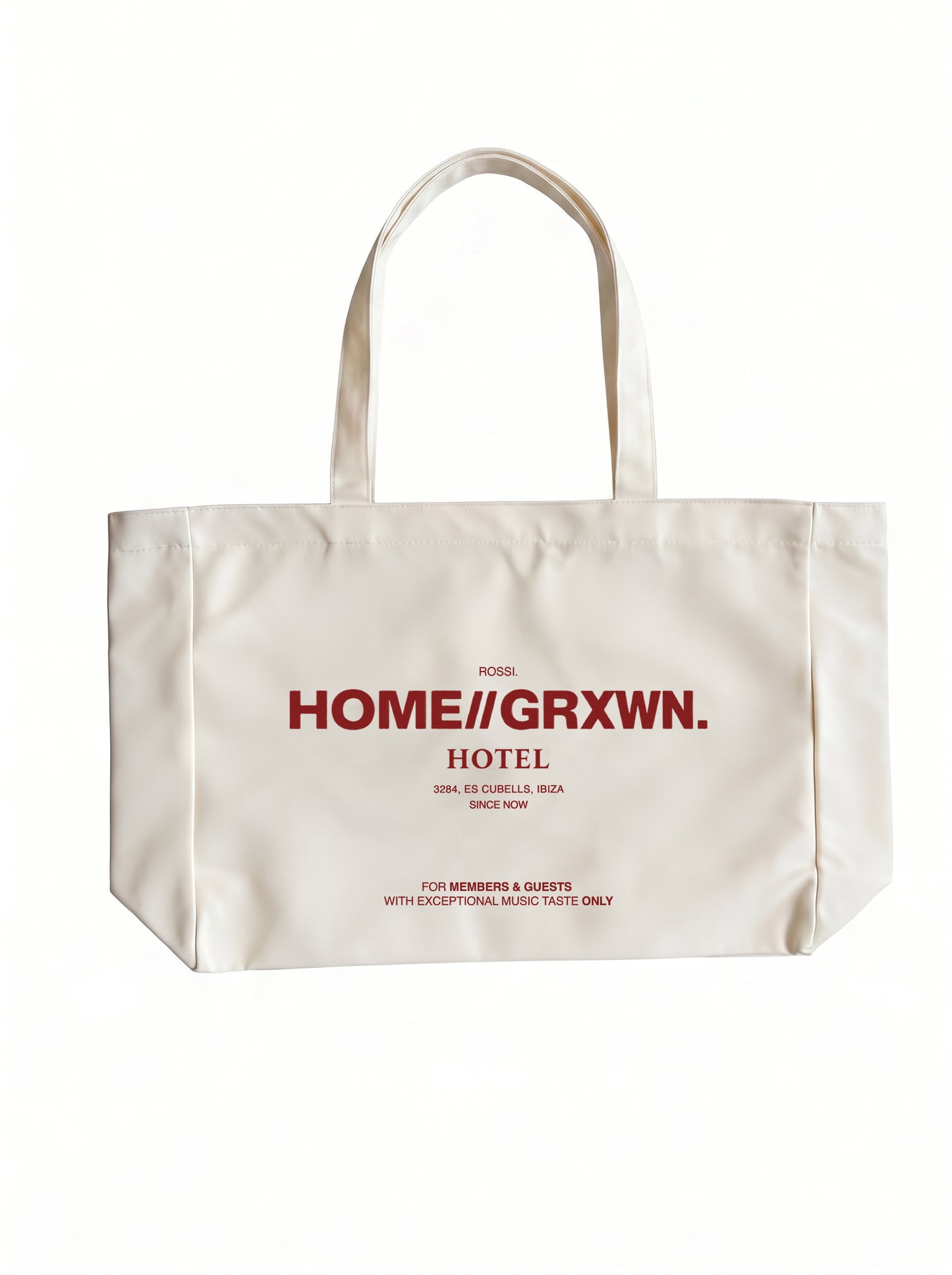 HOMEGRXWN HOTEL IBIZA TOTE BAG