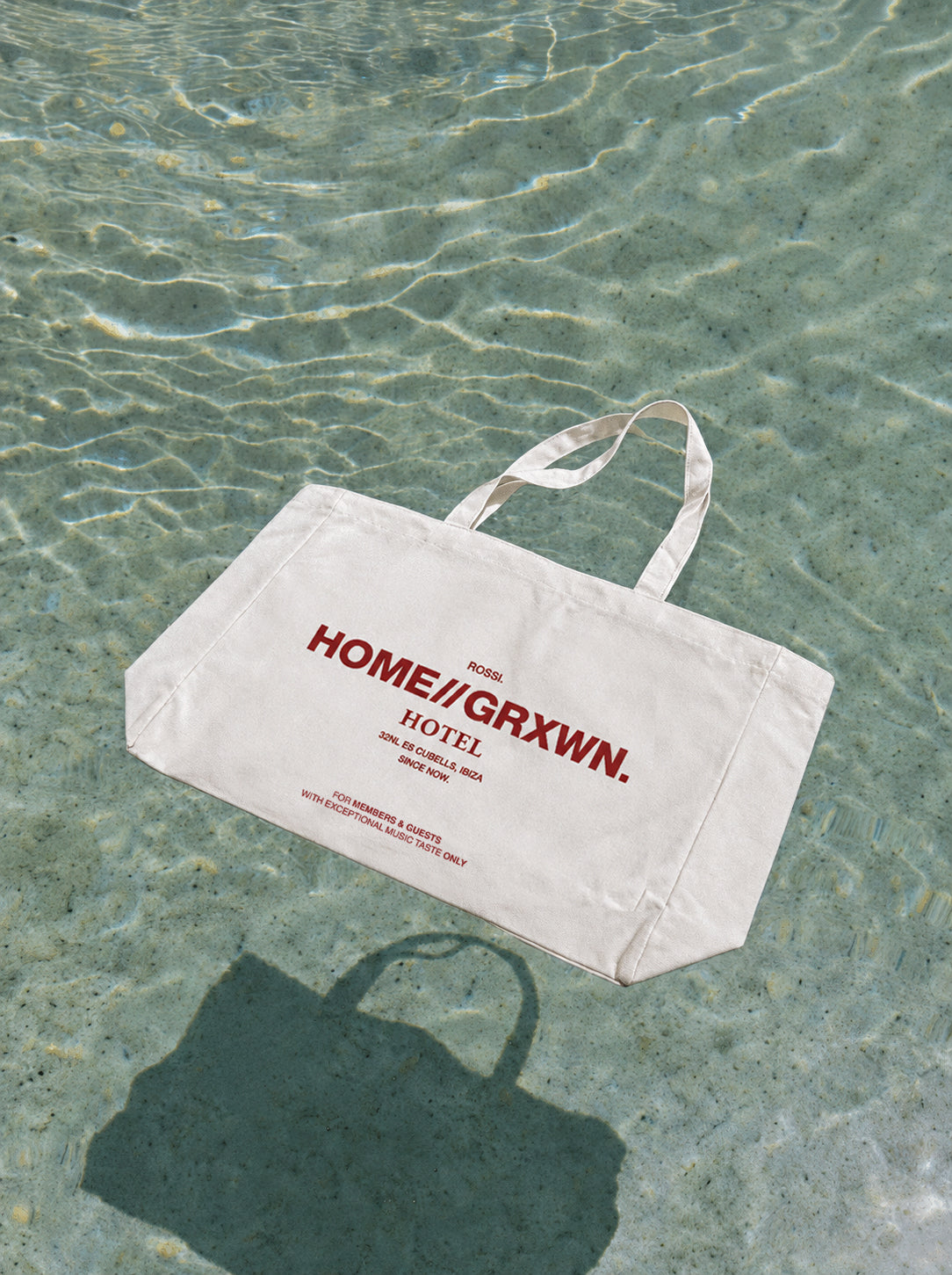 HOMEGRXWN HOTEL IBIZA TOTE BAG